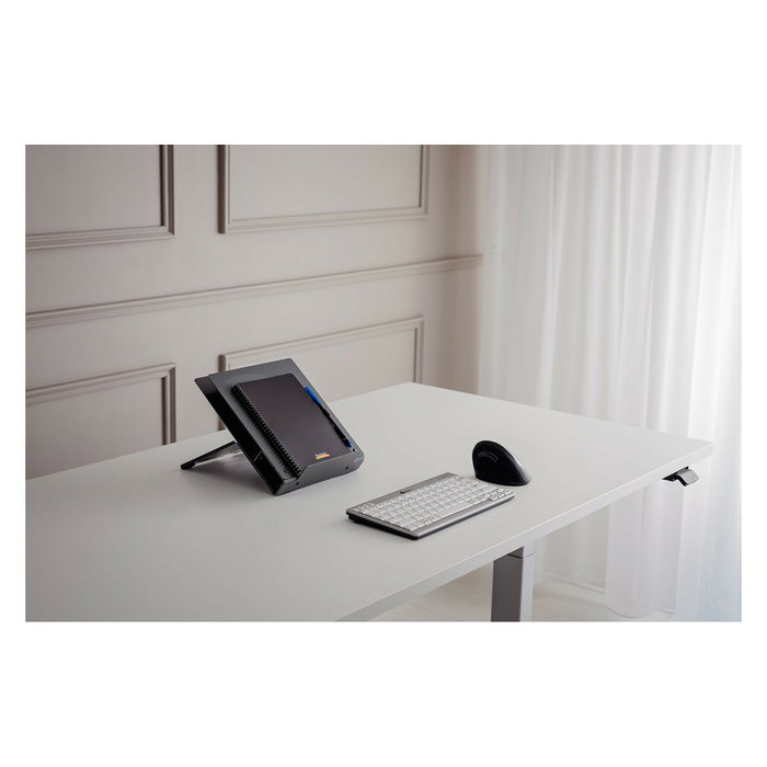 BakkerElkhuizen Ergo-Q 260 Elevador para Portátil, Soporte Ajustable 5 Niveles para Ordenadores de hasta 17 Pulgadas BakkerElkhuizen Ergo-Q 260 Elevador para Portátil, Soporte Ajustable 5 Niveles para Ordenadores de hasta 17 Pulgadas