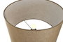 DKD Home Decor Lámpara de Sobremesa de Aluminio Patinado Negro