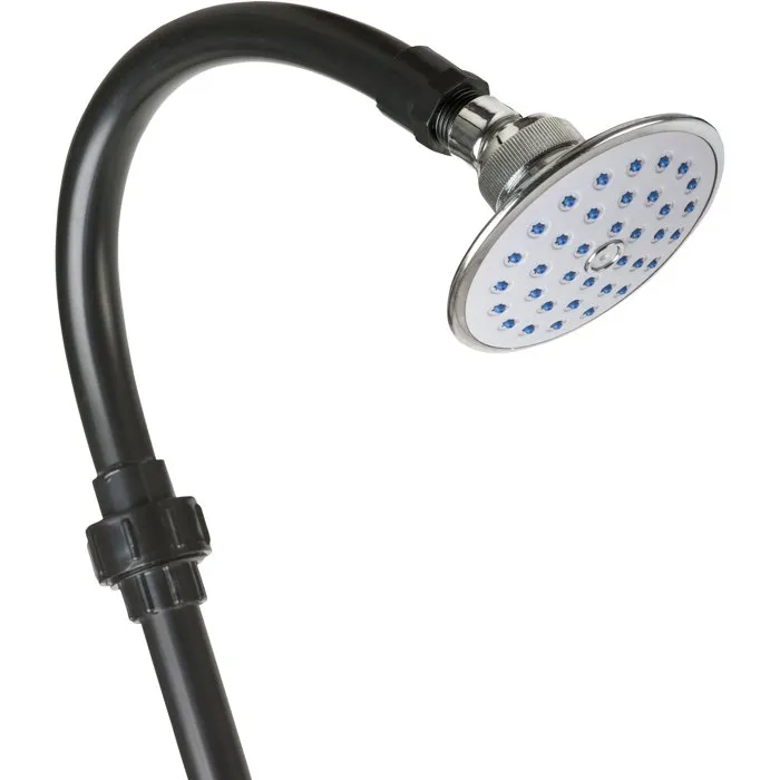 Grefusa Ducha Solar Portátil de PVC, Modelo AR1009, 9 Litros, Dimensiones Ø11cm x Altura 220 cm
