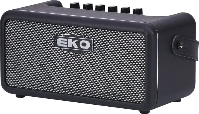 EKO BAIO Amplificador Guitarra Portátil 15W Bluetooth, USB-C Audio Interface, 8 Modelos FX, 2x3", 44Hz/24bit EKO BAIO Amplificador Guitarra Portátil 15W Bluetooth, USB-C Audio Interface, 8 Modelos FX, 2x3", 44Hz/24bit