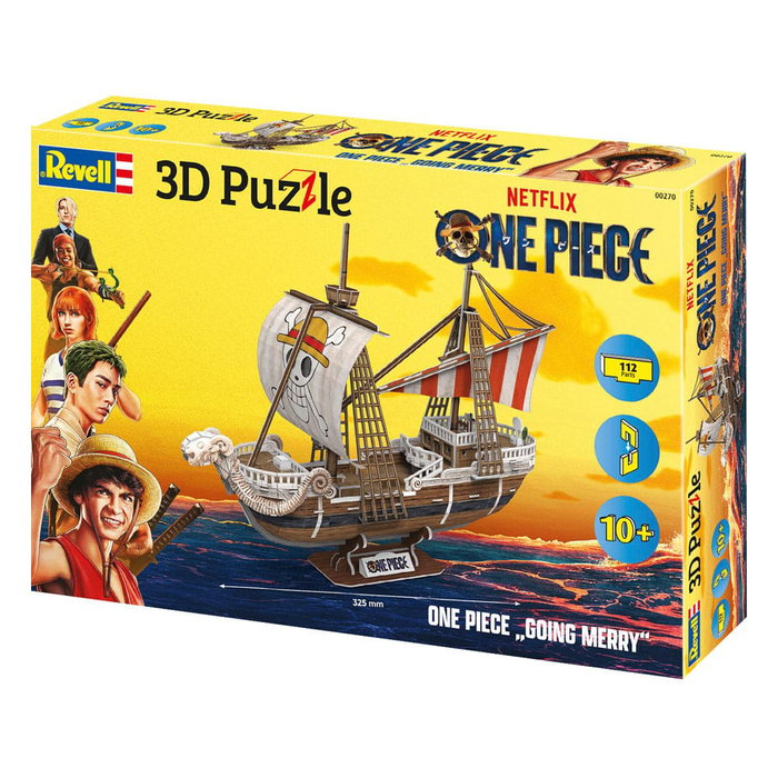 Revell One Piece 3D Puzzle Flying Lamb / Going Merry 32 cm Revell One Piece 3D Puzzle Flying Lamb / Going Merry 32 cm