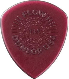 Dunlop Púas Flow® Standard 1.14 Mm - Pack de 6 Unidades para Guitarra