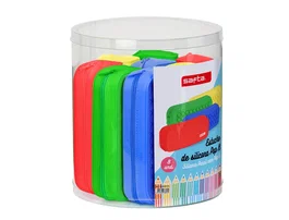 Safta Estuche escolar portatodo cuadrado de silicona pop it 270x230 mm