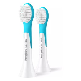 Philips Sonicare For Kids HX6032/90 Pack de 2 cabezales azul y blanco
