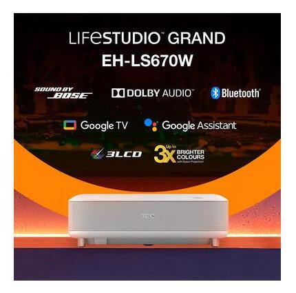 Epson EH-LS670W Proyector Láser 4K PRO-UHD Blanco Epson EH-LS670W Proyector Láser 4K PRO-UHD Blanco