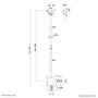 Soporte de Mesa para Pantalla Neomounts CL35-340BL12 50 kg 23"-42"