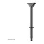 Neomounts Soporte de techo para monitor/TV 23-42" CL35-340BL12 Altura ajustable 106-156 cm