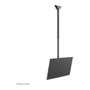 Neomounts Soporte de techo para monitor/TV 23-42" CL35-340BL12 Altura ajustable 106-156 cm