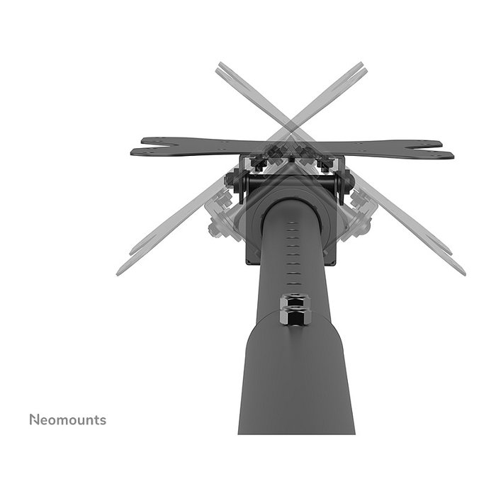 Neomounts Soporte de techo para monitor/TV 23-42" CL35-340BL12 Altura ajustable 106-156 cm