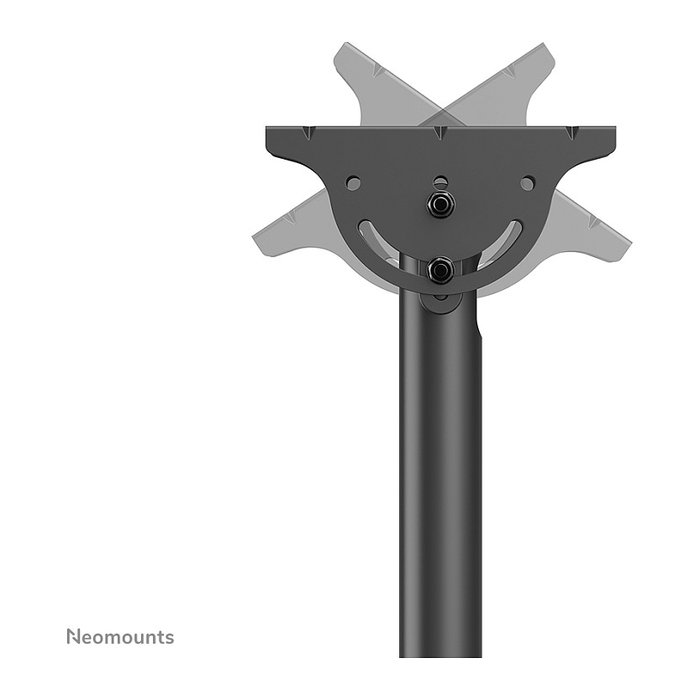 Neomounts Soporte de techo para monitor/TV 23-42" CL35-340BL12 Altura ajustable 106-156 cm