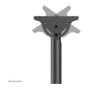 Neomounts Soporte de techo para monitor/TV 23-42" CL35-340BL12 Altura ajustable 106-156 cm