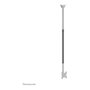 Neomounts Soporte de techo para monitor/TV 23-42" CL35-340BL12 Altura ajustable 106-156 cm