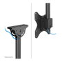 Neomounts Soporte de techo para monitor/TV 23-42" CL35-340BL12 Altura ajustable 106-156 cm