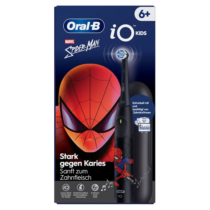 Oral-B iO Kids Marvel Spiderman Cepillo Eléctrico con Estuche Negro