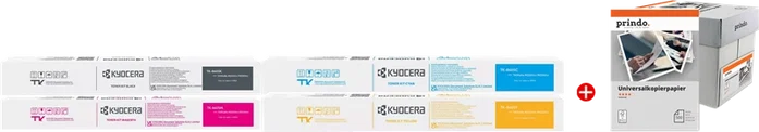 Kyocera TK-8605 MCVP Negro, Cian, Magenta, Amarillo y Blanco Value Pack – 90.000 Páginas Kyocera TK-8605 MCVP Negro, Cian, Magenta, Amarillo y Blanco Value Pack – 90.000 Páginas