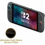 Hori Protector de pantalla de vidrio templado premium para Nintendo Switch 2 Antirreflejos