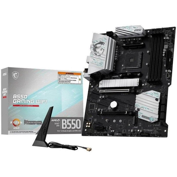 MSI B550 GAMING WIFI6E con socket AM4 y DDR4