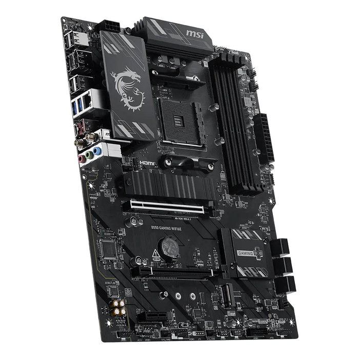 MSI B550 GAMING WIFI6E con socket AM4 y DDR4