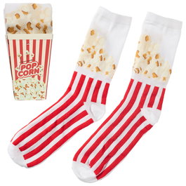 The Concept Factory Par Calcetines De Comida Rápida Palomitas Pizza Perrito Talla 36-40 41-45