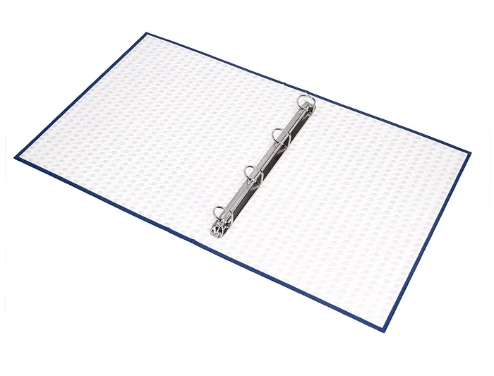 Liderpapel Carpeta 4 Anillas 40mm Folio Mixtas Azul Cartón Forrado Liderpapel Carpeta 4 Anillas 40mm Folio Mixtas Azul Cartón Forrado