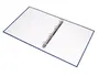 Liderpapel Carpeta 4 Anillas 40mm Folio Mixtas Azul Cartón Forrado