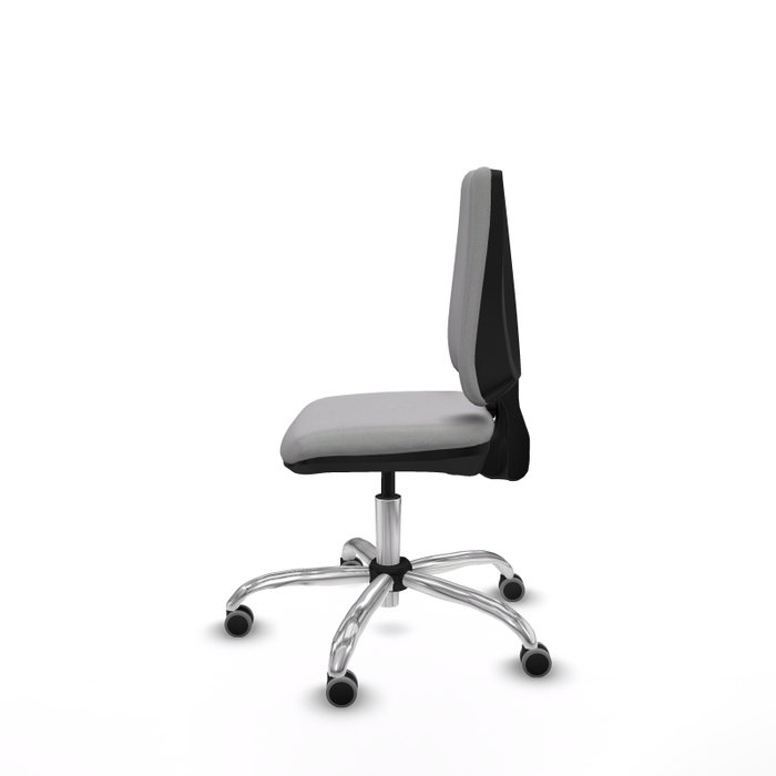 PIQUERAS Y CRESPO Silla de oficina Elche Gris claro sin brazos PIQUERAS Y CRESPO Silla de oficina Elche Gris claro sin brazos