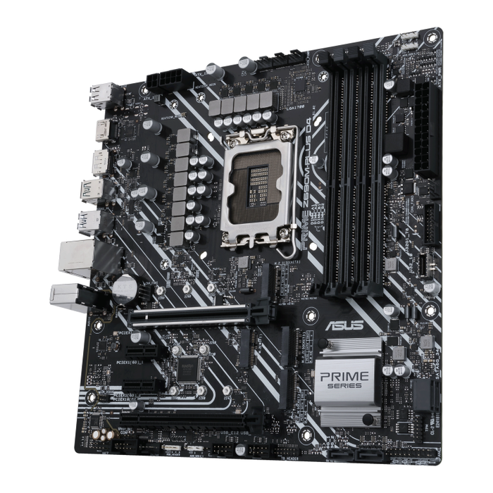 ASUS PRIME Z690M-PLUS D4 Placa Base Intel Z690 LGA 1700 DDR4 Micro ATX para PC