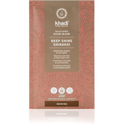 KHADI Mascarilla Capilar Shikakai Brillo Profundo 50g