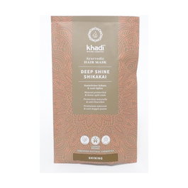 Khadi Mascarilla Capilar Brillo P. Shikakai 50g - Tratamiento para puntas abiertas y brillo