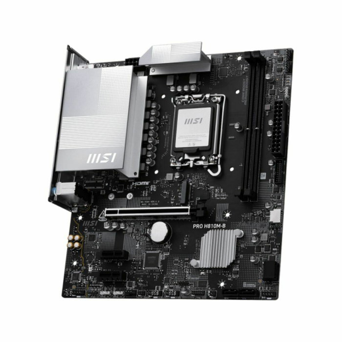 MSI PRO H810M-B Micro ATX Intel H810 LGA 1851 DDR5 MSI PRO H810M-B Micro ATX Intel H810 LGA 1851 DDR5