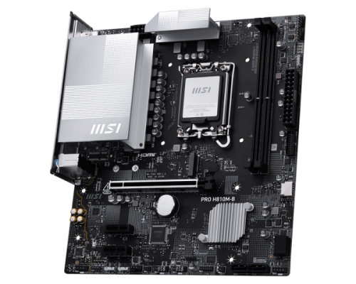 MSI PRO H810M-B Placa Base Intel H810 LGA 1851 micro ATX 911-7E64-001