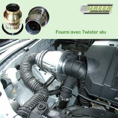 Green Filters - Kit Admisión Dinámica Dynatwist Green, Aumenta Rendimiento Motor, Filtro Lavable, Referencia DWA126, Para Tuning y Motorsport Green Filters - Kit Admisión Dinámica Dynatwist Green, Aumenta Rendimiento Motor, Filtro Lavable, Referencia DWA126, Para Tuning y Motorsport