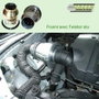 Green Filters - Kit Admisión Dinámica Dynatwist Green, Aumenta Rendimiento Motor, Filtro Lavable, Referencia DWA126, Para Tuning y Motorsport