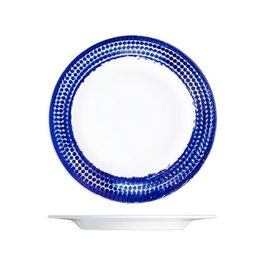 Langenthal Plato Llano Points de Porcelana 26 cm - Vajilla (Set de 6)