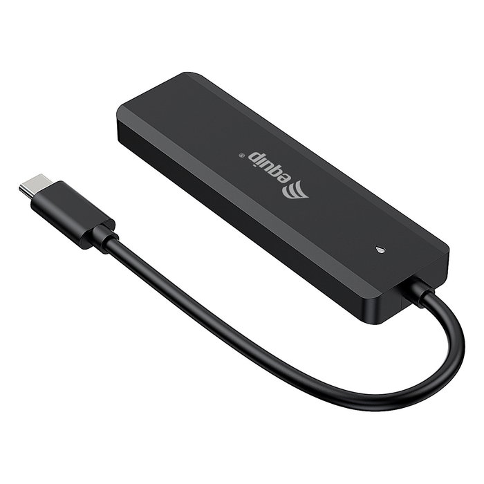 EQUIP Hub USB-C 4 Puertos 3.2 Gen 2 (10Gbps) 2xUSB-C 2xUSB-A Negro EQUIP Hub USB-C 4 Puertos 3.2 Gen 2 (10Gbps) 2xUSB-C 2xUSB-A Negro