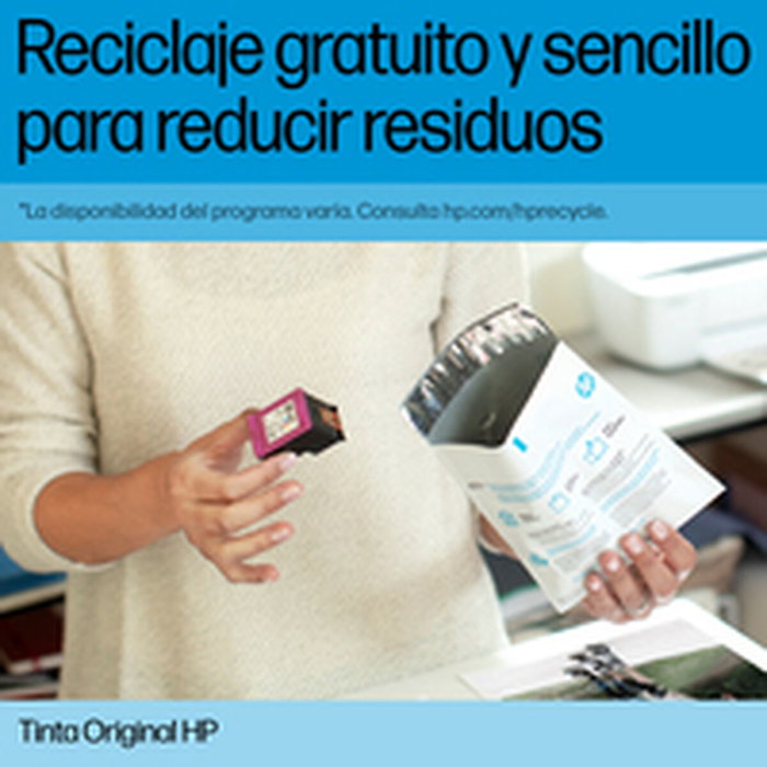 Pack de Tinta y Papel Fotográfico HP 6C400NE#301 (4 Unidades)