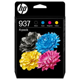 HP 937 CMYK Pack de 4 cartuchos de tinta originales