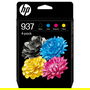 HP 937 CMYK Pack de 4 cartuchos de tinta originales