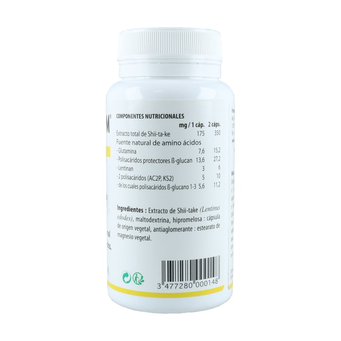 Holistica Immunophytum Extracto de Shiitake 100 cápsulas Holistica Immunophytum Extracto de Shiitake 100 cápsulas