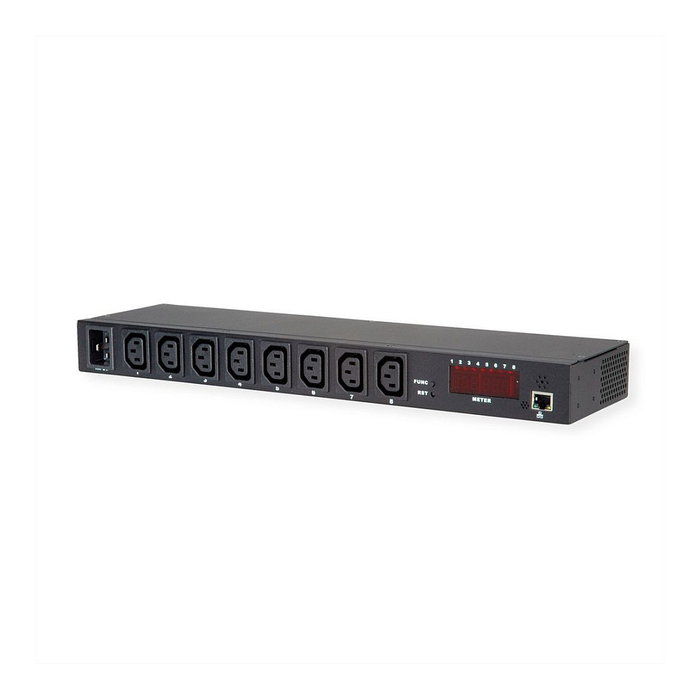 VALUE 19.99.3420 PDU de 8 salidas para montaje en rack de 19 pulgadas