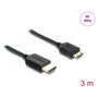 DeLOCK Cable HDMI a Mini HDMI 8K 60 Hz, 3 m