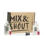 Mix & Shout Rutina Rizado Equilibrante Lote - Set de 4 Piezas con Champú y Acondicionador para Rizos, Hidrata y Controla el Frizz, Vegano