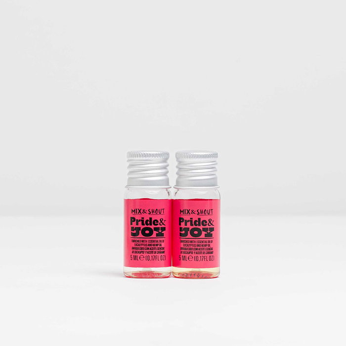 Mix & Shout Rutina Rizado Equilibrante Lote - Set de 4 Piezas con Champú y Acondicionador para Rizos, Hidrata y Controla el Frizz, Vegano