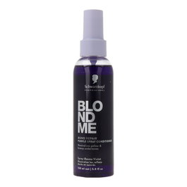 Schwarzkopf BLONDME BOND REPAIR Cool Blondes Spray Acondicionador Neutralizante para Rubios Fríos, Protección Cabellos Teñidos, 150 ml