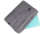 Q-connect Funda para portátil de 15,6'' gris con asas retráctiles