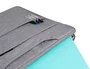 Q-connect Funda para portátil de 15,6'' gris con asas retráctiles