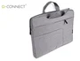 Q-connect Funda para portátil de 15,6'' gris con asas retráctiles