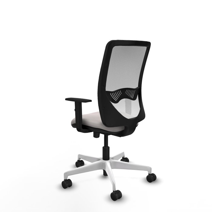 PIQUERAS Y CRESPO Silla de oficina Zulema Blanca con mecanismo Sincro/Traslack PIQUERAS Y CRESPO Silla de oficina Zulema Blanca con mecanismo Sincro/Traslack