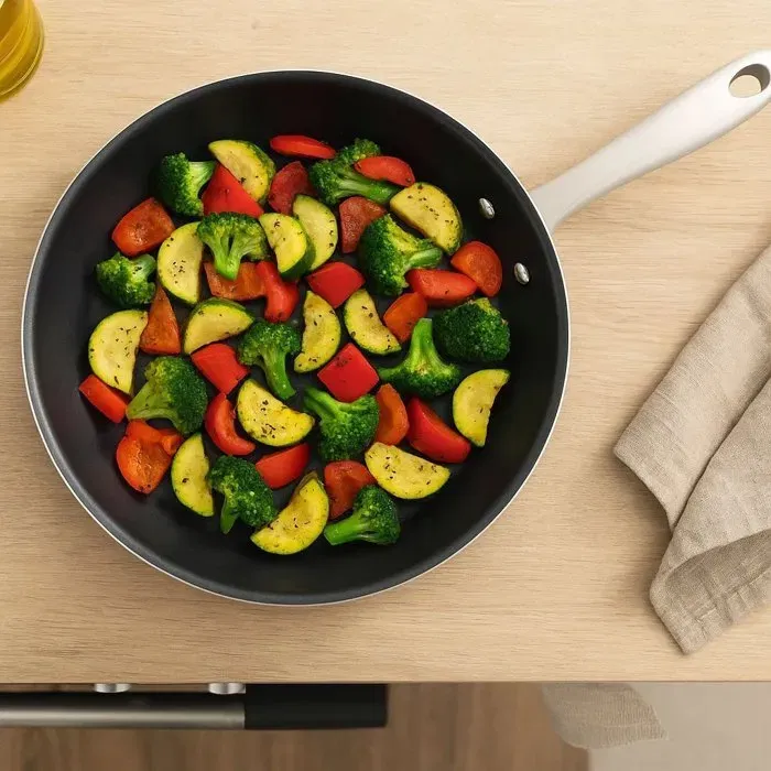 Cosy & Trendy COS5401110228349 Sartén Acero Inoxidable Ø28 cm Antiadherente Cocina Inducción