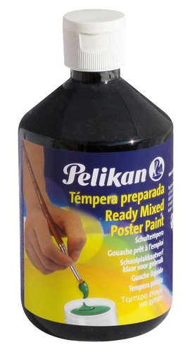 Tempera Pelikan Liquida 500 Ml (Bote) 742/500L Negro Nº11 Tempera Pelikan Liquida 500 Ml (Bote) 742/500L Negro Nº11